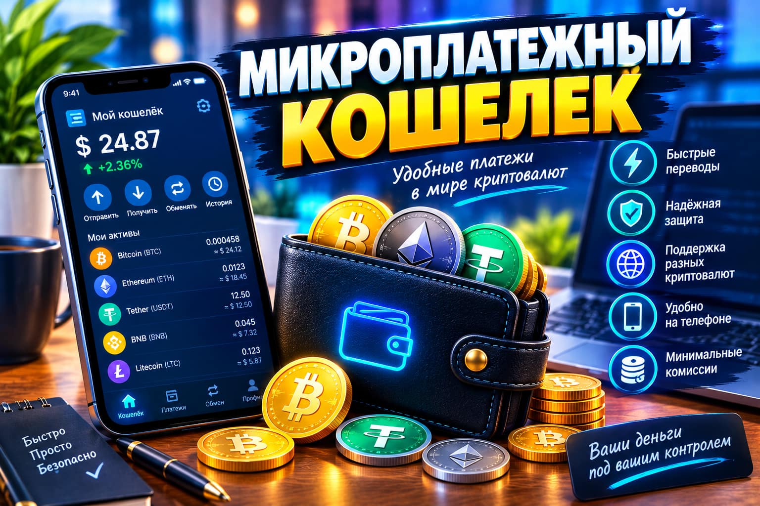 Микроплатежный кошелёк будущего Микроплатежный кошелёк будущего